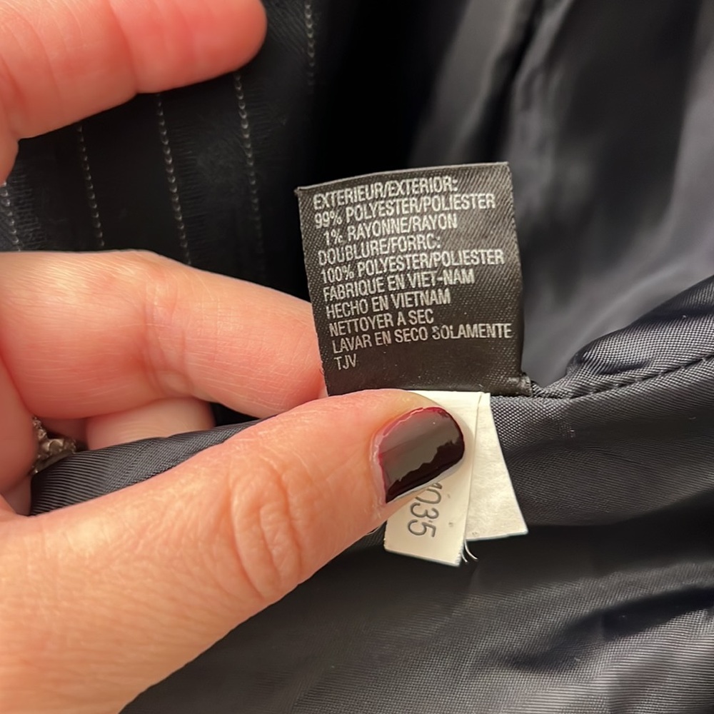 Work striped jacket - Picture 4 of 4